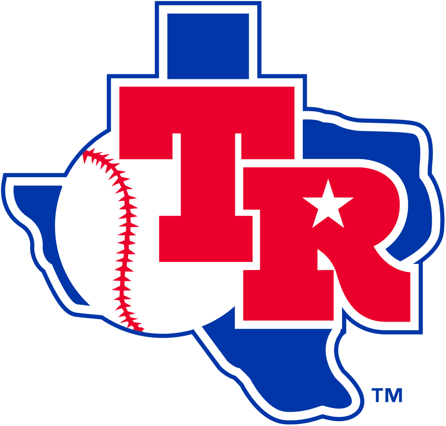 Texas Rangers 1982-1983 Primary Logo iron on paper